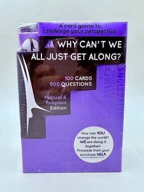 Why Can’t We All Just Get Along? POLITICAL & RELIGIOUS Edition Card Game New